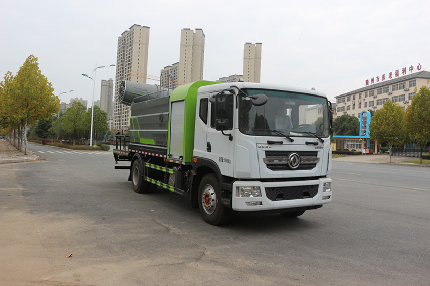 程力威牌多功能抑塵車(chē)-東風(fēng)D9霧炮 灑水車(chē)